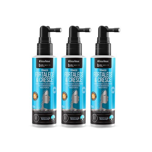 Kit Tônico Capilar Fortalece e Cresce 100ml (3 itens) | bn.Cachos Kit Tônico Capilar Fortalece e Cresce 100ml (3 itens) | bn.Cachos